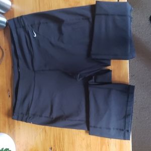 Nike cropped wide leg leggings/pants, XL